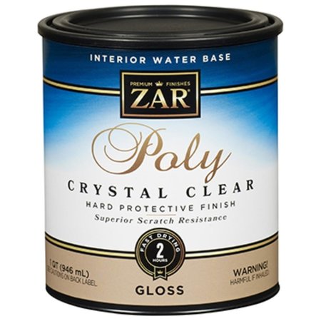 AQUA ZAR Polyurethane Wtr In Clr Glo Qt 32412